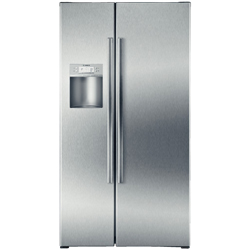 Bosch Linea B22CS50SNS 21.7 cu. ft. Refrigerator with Gallon Door Storage, External Ice Maker and Water Dispenser