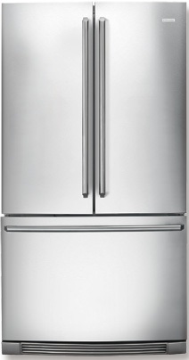 Electrolux IQ-Touch EI23BC51IS 22.6 cu. ft. Counter-Depth Refrigerator, Glass Shelves, Perfect Temp Drawer, Multi-Level LED Lighting, Ice Maker