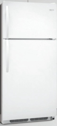 Frigidaire FFHT1713LW 16.5 cu. ft. Top Freezer Refrigerator, 2 SpaceWise Adjustable Wire Shelves, 2 Humidity Controlled Crisper Drawers, White Dairy Door, Ready-Select Controls
