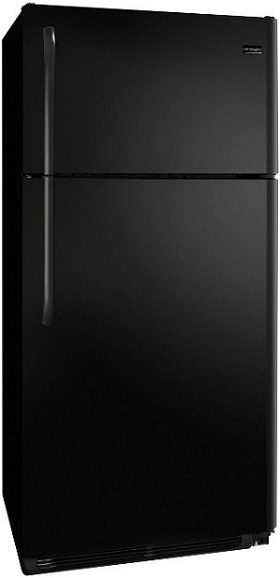 Frigidaire FFTR1814LB 18.2 cu. ft. Top Freezer Refrigerator, 2 SpaceWise Adjustable Wire Shelves, 2 Humidity Controlled Crispers, Clear Dairy Door, Ready-Select Controls
