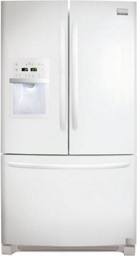 Frigidaire Gallery FGHB2869LP 27.8 cu. ft. French Door Refrigerator, Clear Full-Width Humidity Crispers, External Ice/Water Dispenser, Quick Freeze, LED Lighting, Can Dispenser