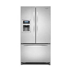 KitchenAid KFIS20XVMS Architect Series II 19.9 cu ft Counter Depth French Door Refrigerator, External Ice and Water Dispenser, Stainless Steel