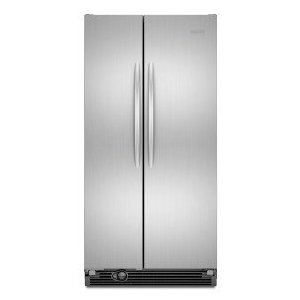 KitchenAid Architect II KSCS25MVMS 23.7 cu. ft. Side by Side Refrigerator with, SatinGlide FreshChill Locker and AquaSense In-Door-Ice Dispensing System with PuR Filtration, Monochromatic Stainless Steel