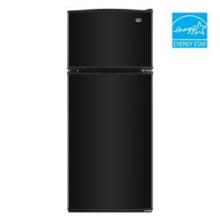 Maytag M8RXEGMXB 17.5 cu. ft. Top-Freezer Refrigerator, Adjustable Glass Shelves, FreshLock Crispers, Gallon Door Bins, Automatic Moisture Control, Factory Installed Icemaker