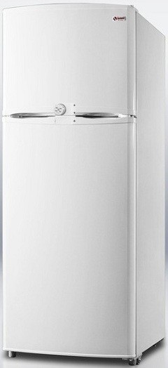 Summit FF1062LLF2 9.4 cu. ft. Counter-Depth Top-Freezer Refrigerator, Adjustable Glass Shelves, Turbo Flow Air System, Energy Efficient Design
