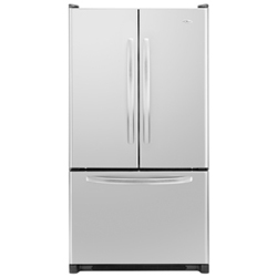 Amana AFF2534FES 24.8 cu. ft. Refrigerator with Glass Shelves, Humidity-Controlled Crispers and Freezer Baskets
