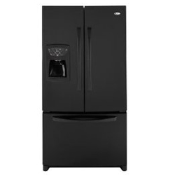 Amana AFI2538AEB 25.0 cu. ft. Refrigerator with Glass Shelves, Adjustable Door Bins & External Ice/Water Dispenser