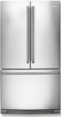 Electrolux IQ-Touch EI23BC36IS 22.6 cu. ft. Counter-Depth Refrigerator with Glass Shelves, Cool Zone Drawer, Ramp-Up Multilevel Lighting & IQ-Touch Controls