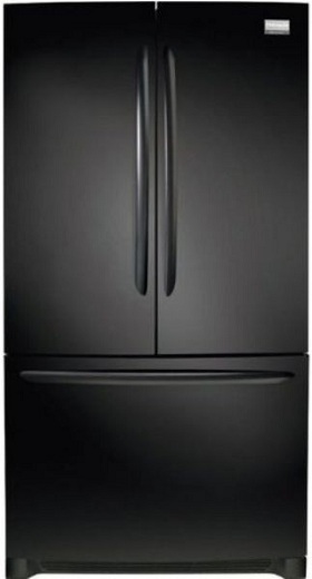 Frigidaire Gallery FGHN2844LE 27.8 cu. ft. French Door Refrigerator, 4 SpillSafe Sliding Glass Shelves, Full-Width Humidity Crispers, Quick Ice Option, Ramp-Up Lighting, Self-Closing Freezer Drawer