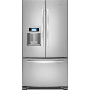 KitchenAid Architect II KFIS27CXMS 26.6 cu. ft. French Door Refrigerator, In-Door-Ice, External Ice & Water Dispenser, Color LCD Touch Display and Photo Uploading, Monochromatic Stainless Steel