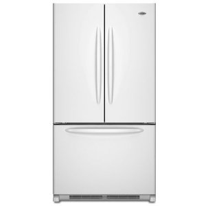 Maytag MFD2562VEM 24.8 cu. ft. French Door Refrigerator, 2 EasyGlide Spill-Catcher Glass Shelves, Electronic Triple-Cool System, Internal Water Dispenser, Accelerated Ice Production