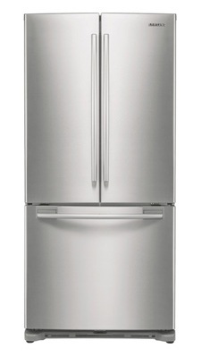 Samsung RF217ACPN 20.0 cu. ft. Bottom Freezer Refrigerator, Twin Cooling System, Power Freeze/Cool, LED Lighting, Ice Maker, 33
