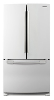 Samsung RF263AEWP 25.8 cu. ft. French-Door Refrigerator, 5 Glass Shelves, Spill Proof, Twin Cooling System, CoolSelect Pantry, Power Freeze/Cool Options