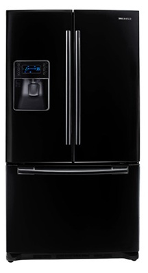 Samsung RF26XAEBP 26 cu. ft. French Door Refrigerator, 5 Spill Proof Glass Shelves, Power Freeze/Power Cool, Cool Tight Door, Premium External Water/Ice Dispenser, Digital Display