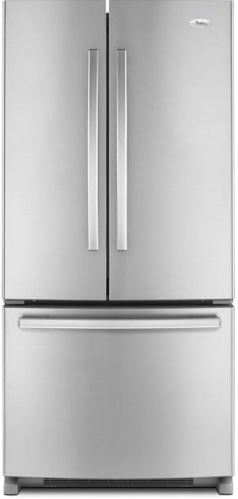 Whirlpool Gold GX2FHDXVA 22 cu. ft. French Door Refrigerator, 4 Adjustable SpillProof Shelves, Humidity-Controlled Crispers, Factory Installed IceMaker