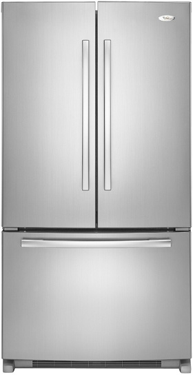 Whirlpool Gold GX5FHTXVY 24.8 cu. ft. French Door Refrigerator, SpillProof Shelves, Factory Installed IceMaker, PuR Water Filtration System